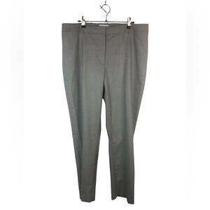 Calvin Klein Trouser Slim Fit Menswear Style Flat Front Belt Loops